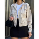 Jaqueta Jeans Feminina com Lycra Corte Ajustado Linha Premium Bellizzi 