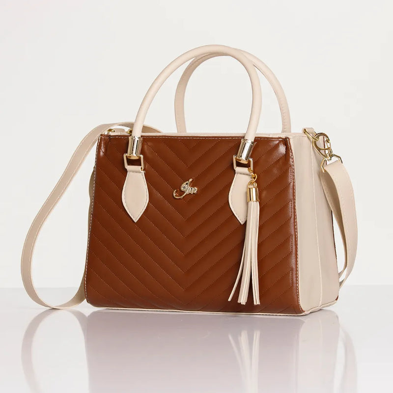 Bolsa Lorena Feminina em Couro Sintético com Alça Transversal Bellizzi 