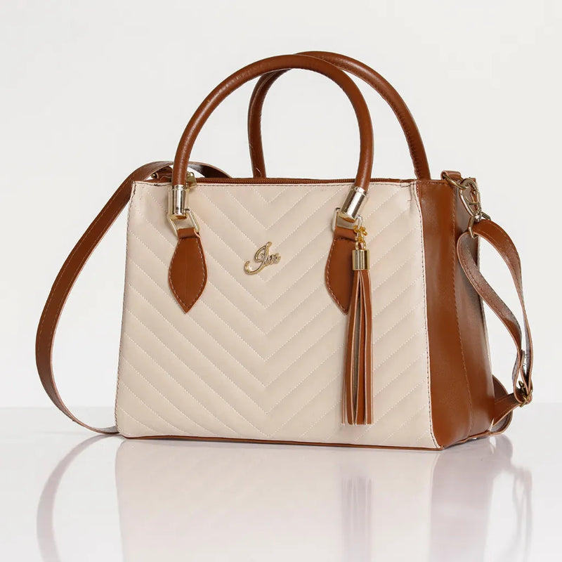 Bolsa Lorena Feminina em Couro Sintético com Alça Transversal Bellizzi 