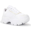 Tênis Feminino Sintético Plataforma Casual Confortável Bellizzi 