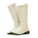 Bota Montaria Feminina Cano Alto Couro Ecológico Clássica Bellizzi 