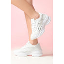 Tênis Feminino Plataforma Sintético Casual Forma Grande Bellizzi 