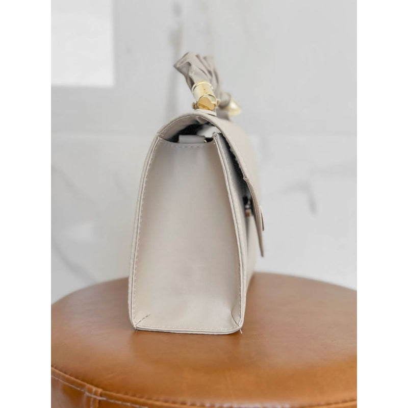 Bolsa Feminina Carla Sintética Alça Dupla Estilo Casual Bellizzi 