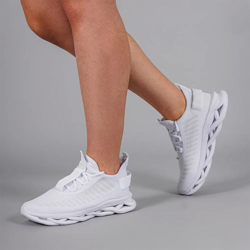 Tênis Feminino de Malha Leve com Solado Flexível Esportivo Bellizzi 