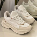 Tênis Casual Feminino Couro Sintético Conforto Diário Bellizzi 