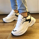 Tênis Casual Feminino Couro Sintético Conforto Diário Bellizzi 