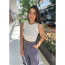 Blusa Regata Feminina Básica em Malha Premium Casual Bellizzi 