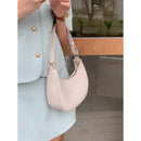 Bolsa de Ombro Feminina Meia Lua Sintética Estilo Minimalista Bellizzi 