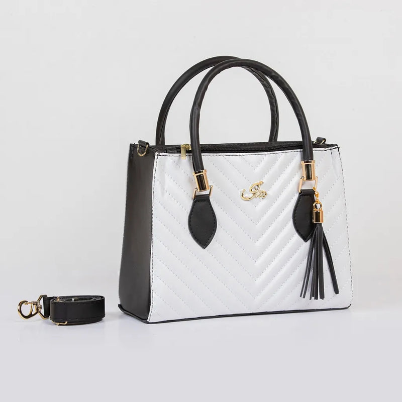Bolsa Lorena Feminina em Couro Sintético com Alça Transversal Bellizzi 