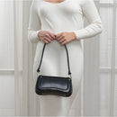 Bolsa Feminina Pequena de Couro Sintético Tiracolo Moderna Bellizzi 