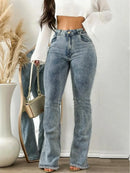 Calça Alfaiataria Feminina Tecido Premium Cintura Alta Slim Bellizzi 