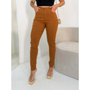 Calça Feminina Bengaline Elástica Skinny Cintura Média Bellizzi 