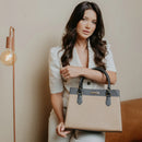 Bolsa Handbag Feminina Grande Sintética Estilo Elegante Bellizzi 