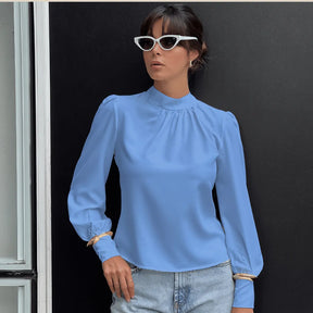 Blusa Regata Feminina Gola Assimétrica Elegante Casual Soltinha Bellizzi 