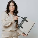 Bolsa Handbag Feminina Grande Sintética Estilo Elegante Bellizzi 