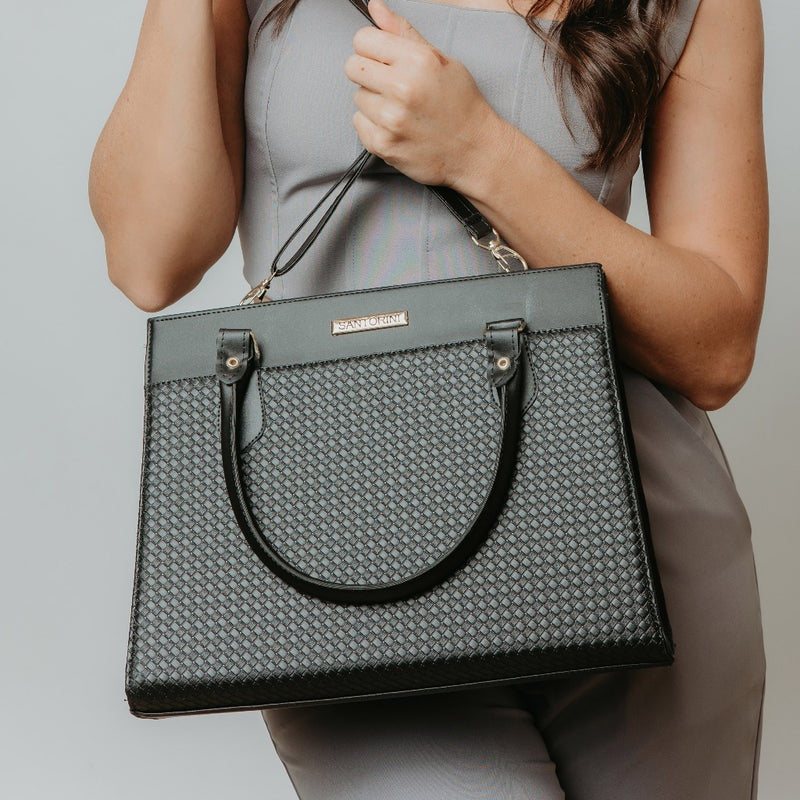 Bolsa Handbag Feminina Grande Sintética Estilo Elegante Bellizzi 