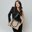 Bolsa Handbag Feminina Grande Sintética Estilo Elegante Bellizzi 