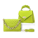 Conjunto de Bolsas Femininas Tiracolo Alça Ajustável e Design Elegante Bellizzi 