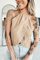 Blusinha Feminina Tulipa em Viscose Leve Casual Bellizzi 