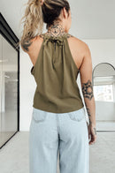 Blusinha Feminina Tulipa em Viscose Leve Casual Bellizzi 