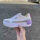 Tênis Feminino  Plataforma com Cano Alto para Looks Casuais Bellizzi 