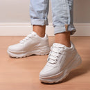 Tênis Plataforma Feminino Sintético Flatform Urbano 6cm Bellizzi 