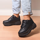 Tênis Plataforma Feminino Sintético Flatform Urbano 6cm Bellizzi 